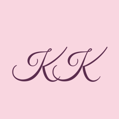 Katherine Kirk LMFT logo - KK monogram in script